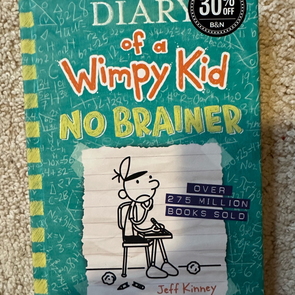 Diary of a Wimpy Kid No Brainer Book